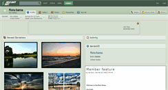 Desktop Screenshot of flora-bama.deviantart.com