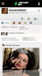 Mobile Screenshot of m3ment0m0ri.deviantart.com