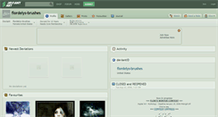 Desktop Screenshot of flordelys-brushes.deviantart.com