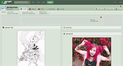 Desktop Screenshot of jamiexchan.deviantart.com