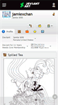 Mobile Screenshot of jamiexchan.deviantart.com