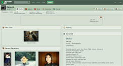 Desktop Screenshot of dice-xx.deviantart.com
