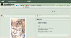 Desktop Screenshot of kurator-dlflaming.deviantart.com