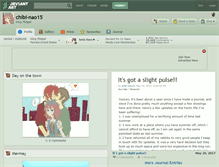 Tablet Screenshot of chibi-nao15.deviantart.com