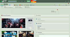 Desktop Screenshot of herinjo.deviantart.com