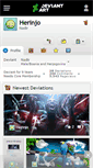 Mobile Screenshot of herinjo.deviantart.com