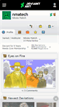 Mobile Screenshot of nmatech.deviantart.com