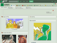 Tablet Screenshot of nmatech.deviantart.com