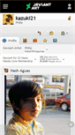 Mobile Screenshot of kazuki21.deviantart.com