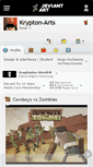 Mobile Screenshot of krypton-arts.deviantart.com