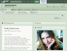 Tablet Screenshot of doorfromheaven.deviantart.com