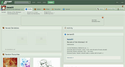 Desktop Screenshot of kasashi.deviantart.com