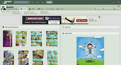 Desktop Screenshot of boodoz.deviantart.com