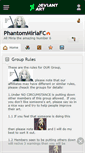 Mobile Screenshot of phantommiriafc.deviantart.com