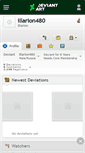 Mobile Screenshot of illarion480.deviantart.com