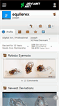 Mobile Screenshot of equilerex.deviantart.com