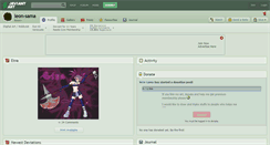 Desktop Screenshot of leon-sama.deviantart.com