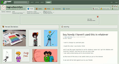 Desktop Screenshot of magnusbaneisepic.deviantart.com