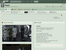 Tablet Screenshot of mapper.deviantart.com