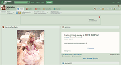Desktop Screenshot of jajaneko.deviantart.com