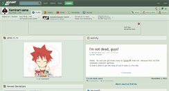 Desktop Screenshot of kaminari-sama.deviantart.com