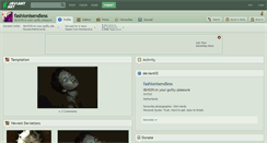 Desktop Screenshot of fashionisendless.deviantart.com