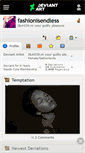 Mobile Screenshot of fashionisendless.deviantart.com