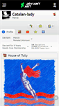 Mobile Screenshot of catalan-lady.deviantart.com