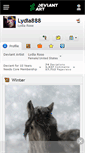 Mobile Screenshot of lydia888.deviantart.com