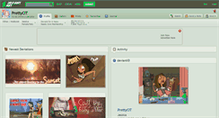 Desktop Screenshot of prettycit.deviantart.com
