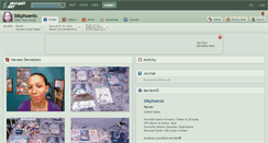 Desktop Screenshot of blkphoenix.deviantart.com