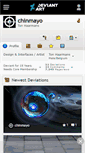 Mobile Screenshot of chinmayo.deviantart.com