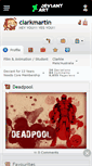 Mobile Screenshot of clarkmartin.deviantart.com