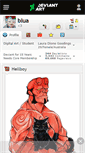 Mobile Screenshot of blua.deviantart.com