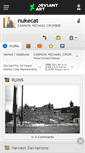 Mobile Screenshot of nukecat.deviantart.com