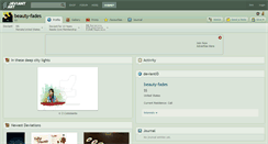 Desktop Screenshot of beauty-fades.deviantart.com