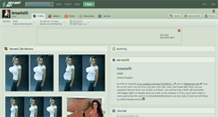 Desktop Screenshot of breasts00.deviantart.com