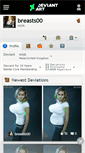 Mobile Screenshot of breasts00.deviantart.com