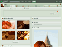 Tablet Screenshot of ishn.deviantart.com