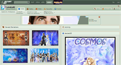 Desktop Screenshot of loveloki.deviantart.com