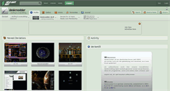 Desktop Screenshot of deskmodder.deviantart.com