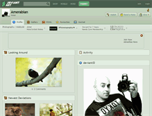 Tablet Screenshot of amerabian.deviantart.com