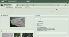 Desktop Screenshot of life-in-bloom.deviantart.com