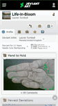 Mobile Screenshot of life-in-bloom.deviantart.com