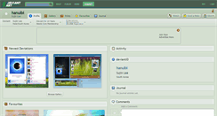 Desktop Screenshot of hanulbi.deviantart.com