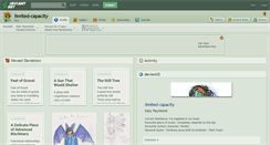 Desktop Screenshot of limited-capacity.deviantart.com