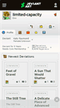 Mobile Screenshot of limited-capacity.deviantart.com