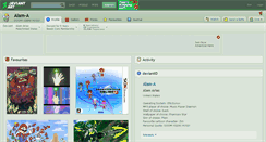 Desktop Screenshot of alam-a.deviantart.com
