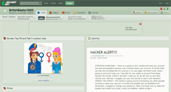 Desktop Screenshot of britishblaster3000.deviantart.com