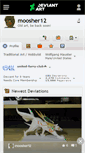 Mobile Screenshot of moosher12.deviantart.com